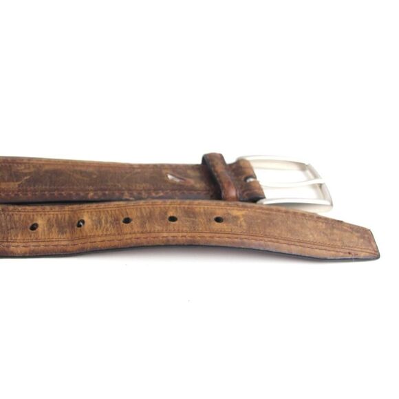 Nautica BROWN GENUINE LEATHER 1 1/4"Wd CASUAL DRESS MEN'S BELT Sz 40 (F82 - Picture 12 of 13